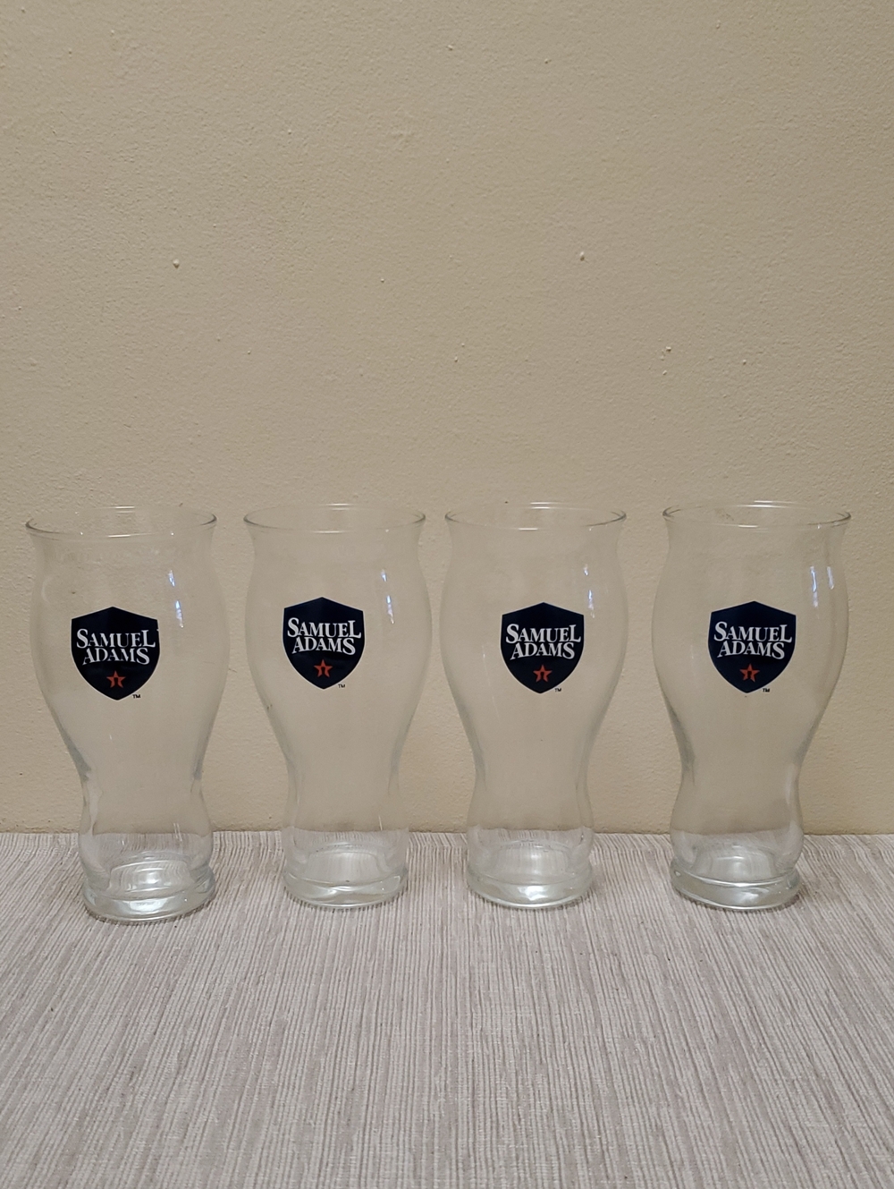 Samuel Adams Beer Glasses (Set of 4)